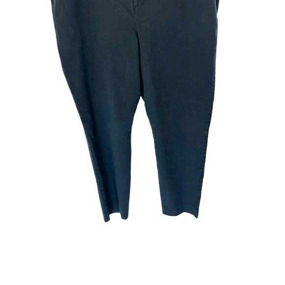 Old Navy Black Basic Career Office Work Straight Leg Pixie Dress Pants Size 18 - Picture 6 of 13